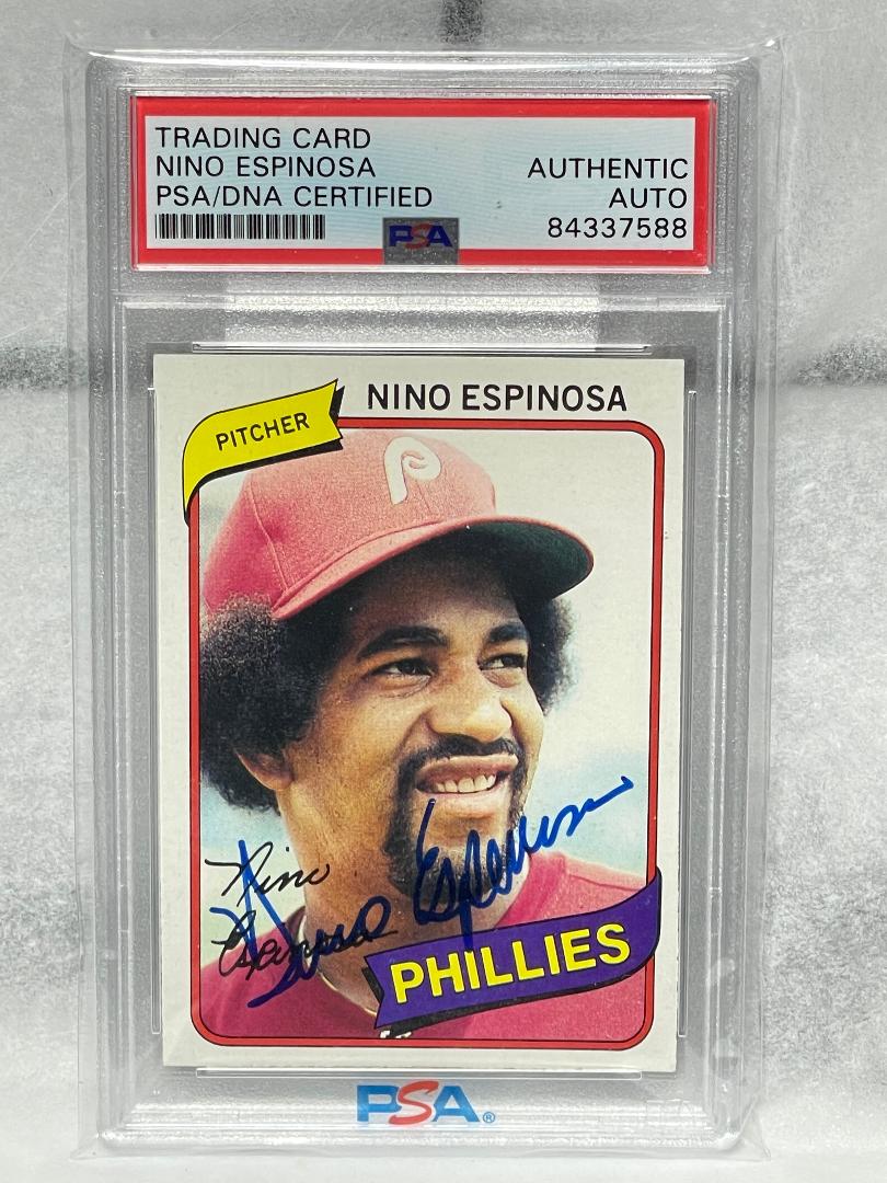 Lot Detail - 1979 Nino Espinosa Game Used Philadelphia Phillies Saturday  Night Special Full Uniform (MEARS A10)